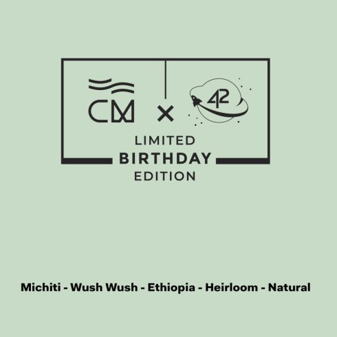CM x 42 Limited Birthday edition  2 x 200g